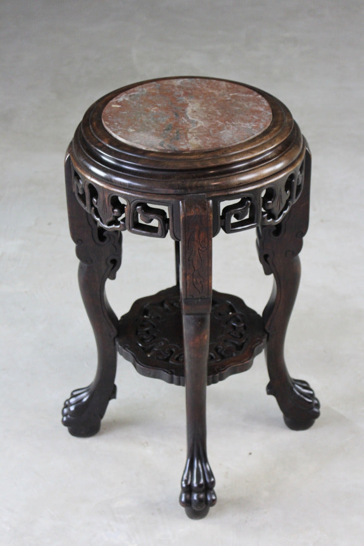 Antique Chinese Plant Stand - Kernow Furniture