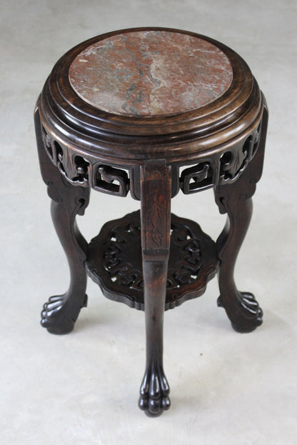 Antique Chinese Plant Stand - Kernow Furniture