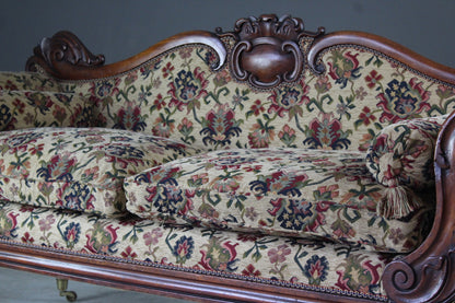 Antique Upholstered Sofa - Kernow Furniture