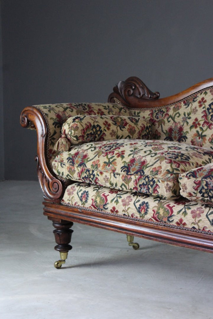 Antique Upholstered Sofa - Kernow Furniture