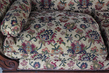 Antique Upholstered Sofa - Kernow Furniture