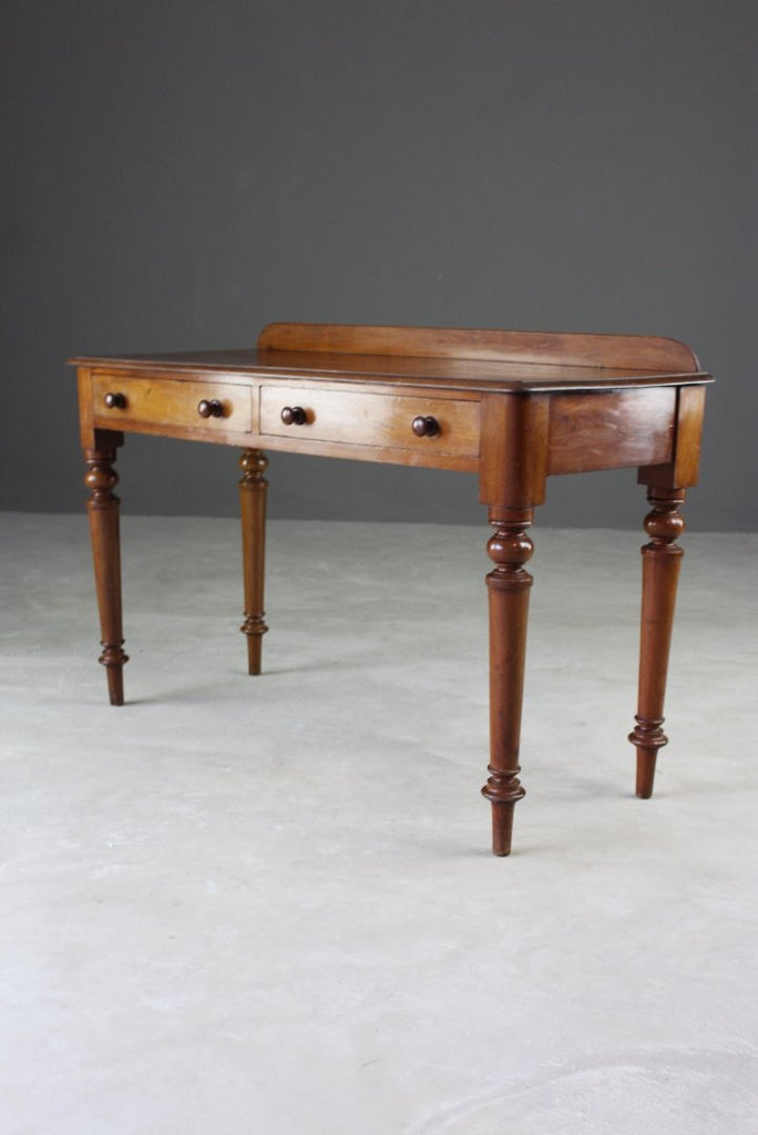 Antique Mahogany Writing Table - Kernow Furniture
