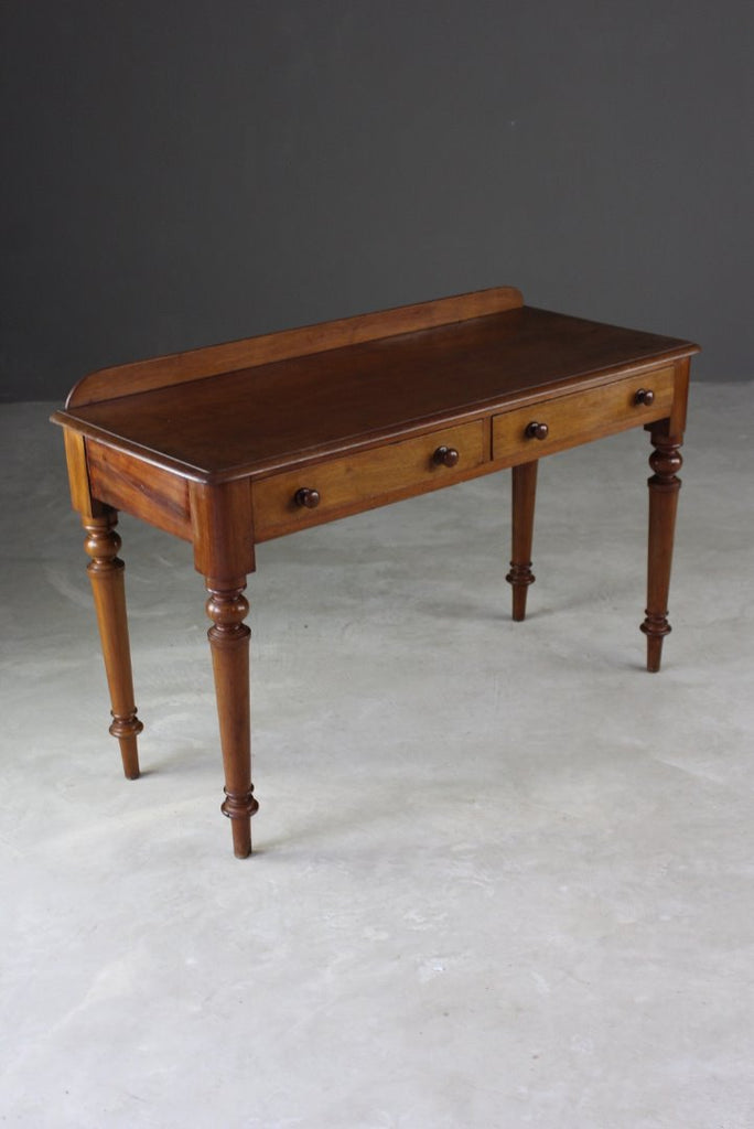 Antique Mahogany Writing Table - Kernow Furniture