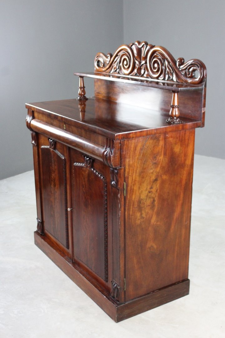 Antique Mahogany Chiffonier - Kernow Furniture