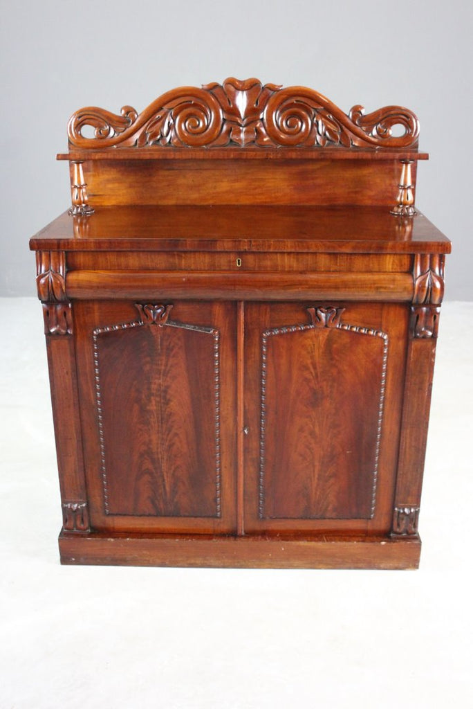 Antique Mahogany Chiffonier - Kernow Furniture