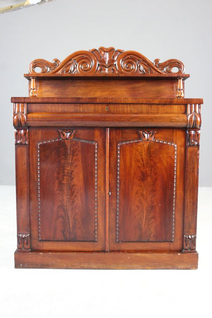 Antique Mahogany Chiffonier - Kernow Furniture