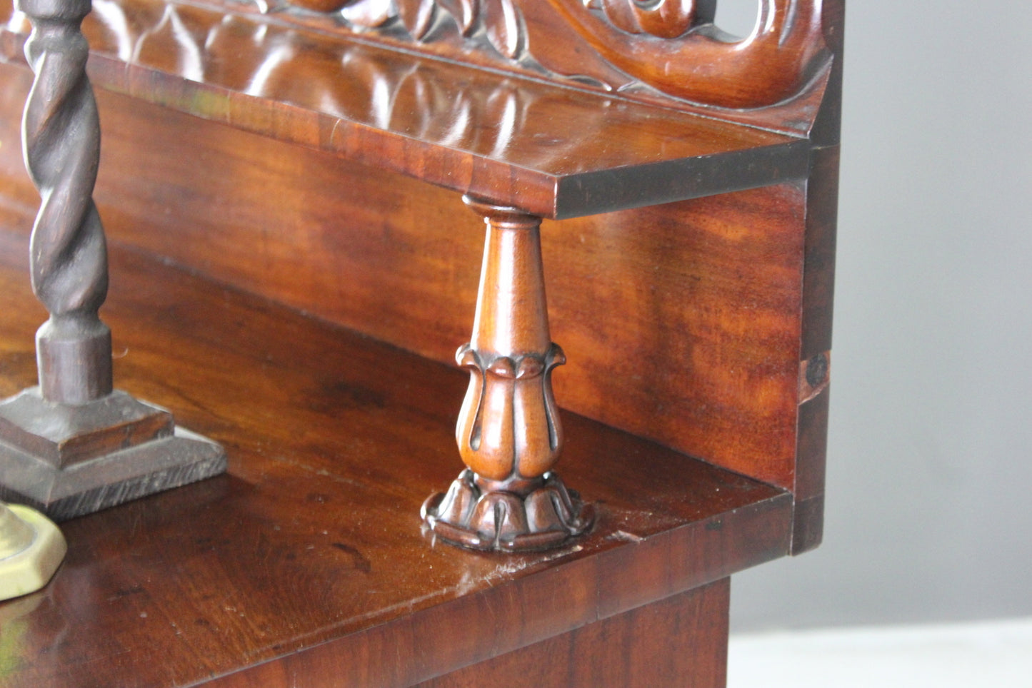 Antique Mahogany Chiffonier - Kernow Furniture