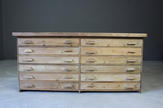 Pine Plan Chest of Drawers - Kernow Furniture