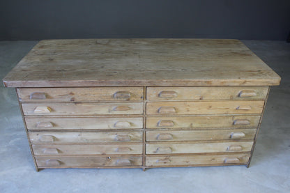 Pine Plan Chest of Drawers - Kernow Furniture