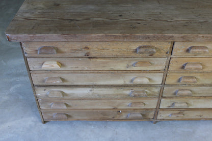 Pine Plan Chest of Drawers - Kernow Furniture