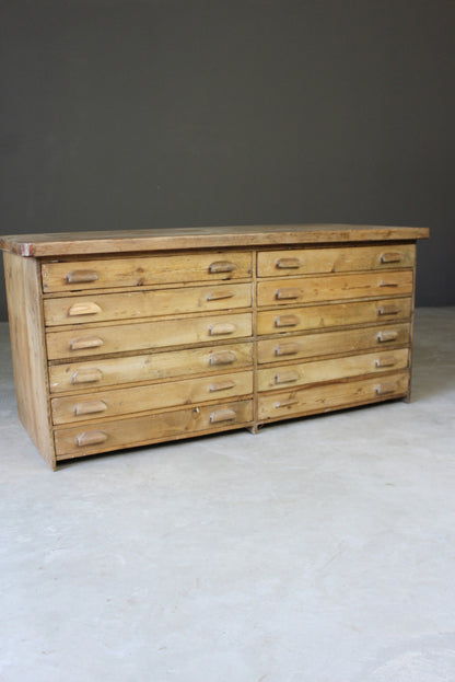 Pine Plan Chest of Drawers - Kernow Furniture