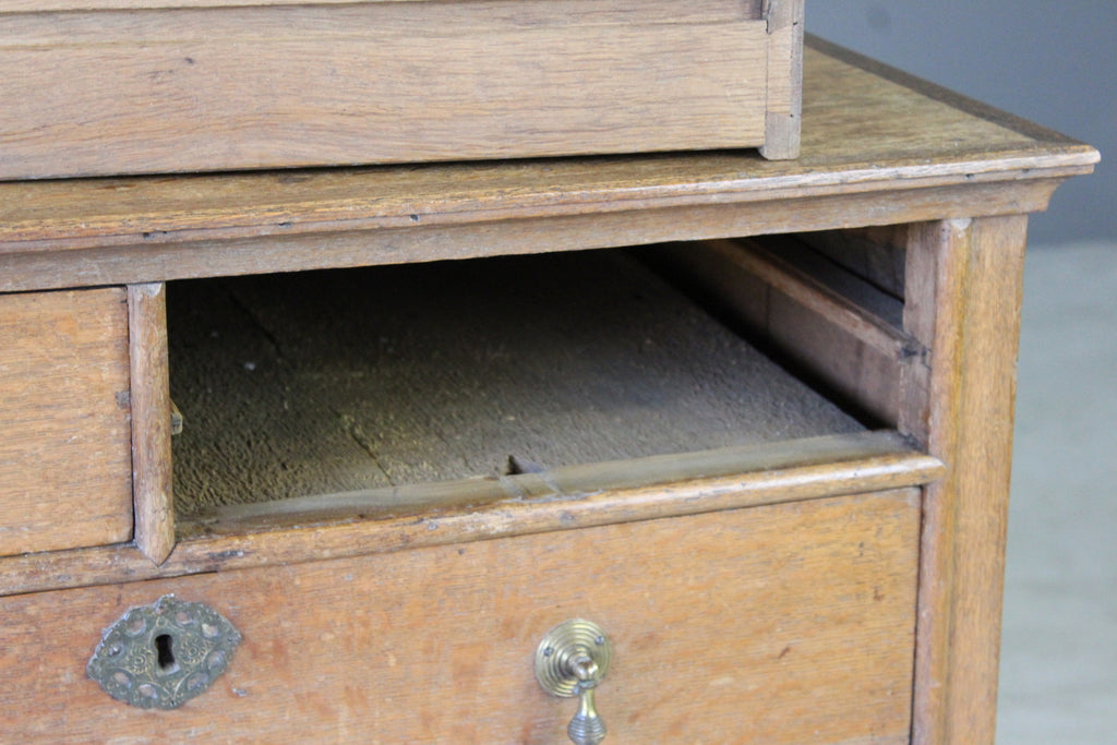 17th Century Style Oak Chest of Drawers - Kernow Furniture
