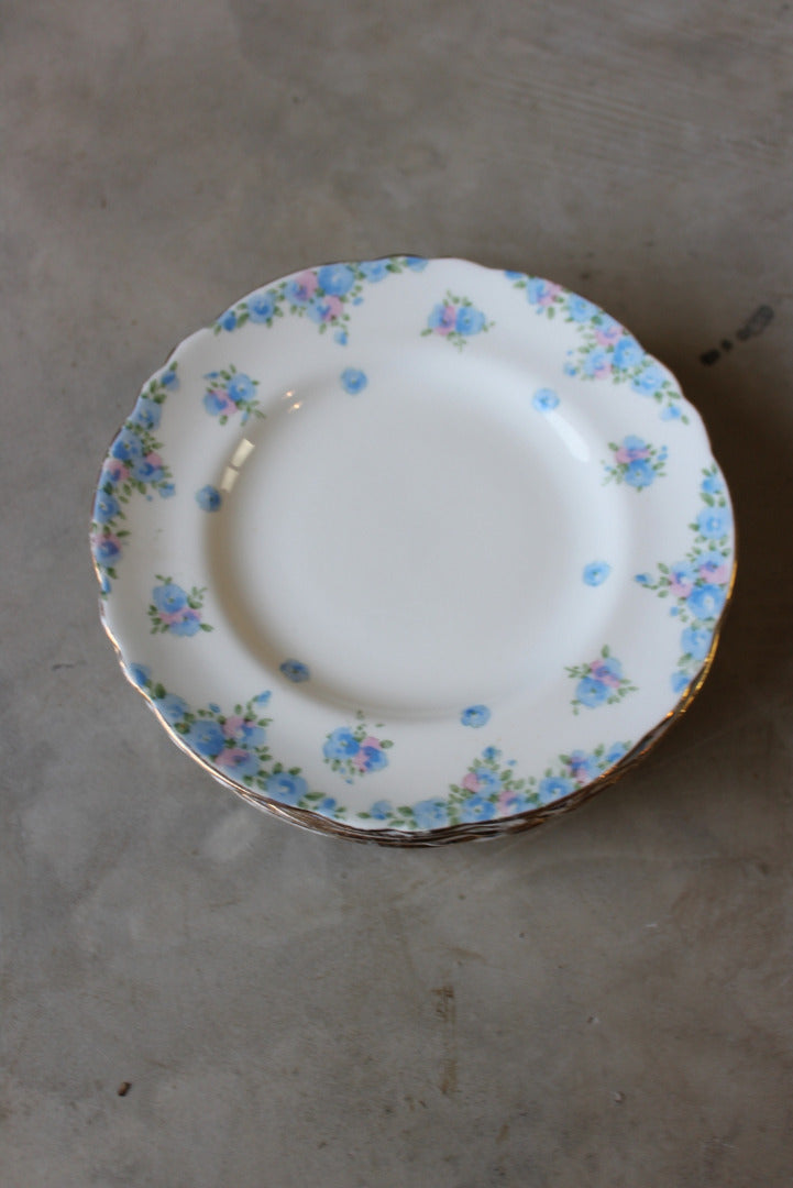 6 Crown Staffordshire Side Plates - Kernow Furniture