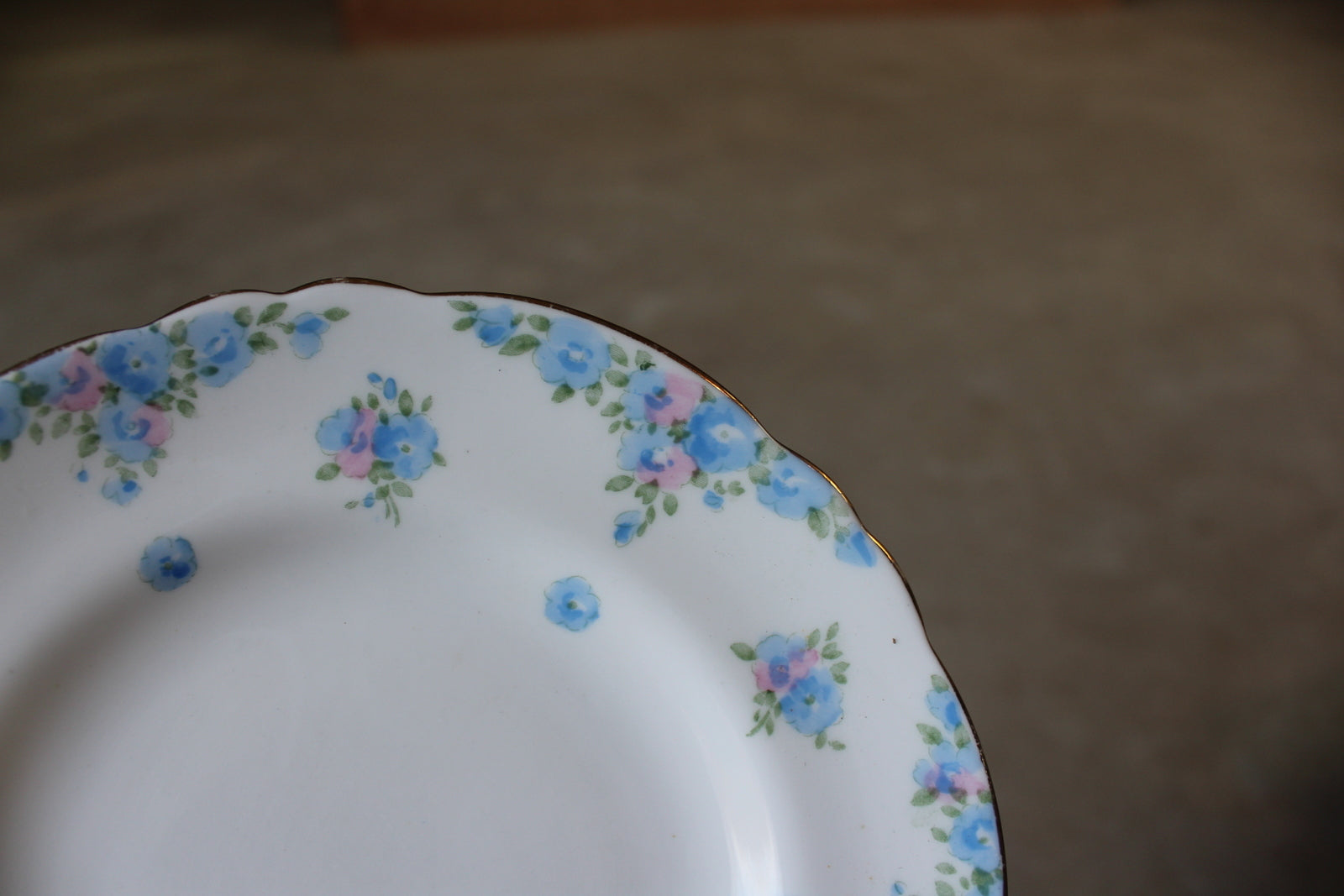 6 Crown Staffordshire Side Plates - Kernow Furniture