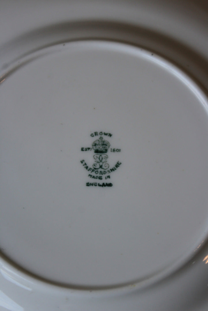 6 Crown Staffordshire Side Plates - Kernow Furniture