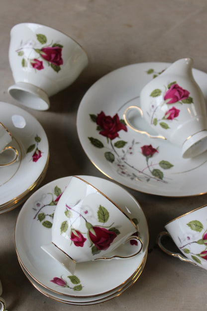 Winter Rose Tea Service - Kernow Furniture