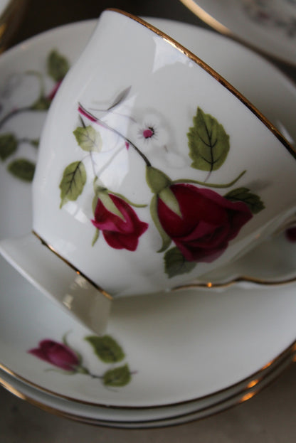 Winter Rose Tea Service - Kernow Furniture