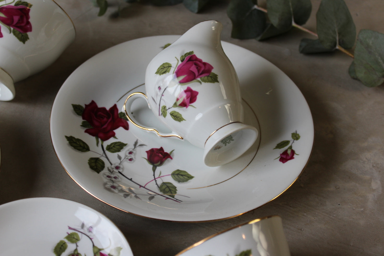 Winter Rose Tea Service - Kernow Furniture