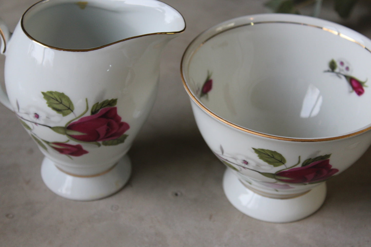 Winter Rose Tea Service - Kernow Furniture