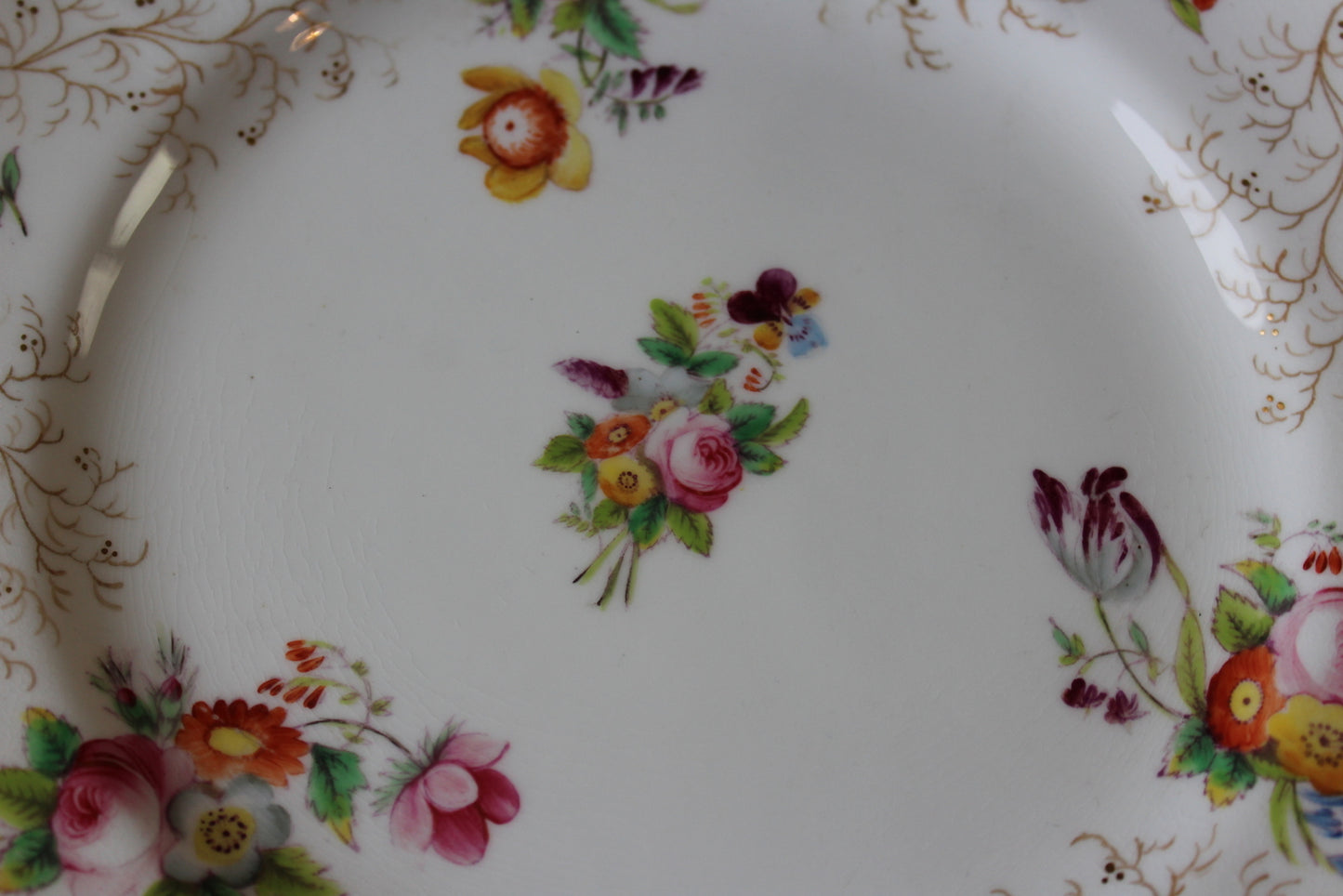 Coalport Pierced Dessert Plates - Kernow Furniture