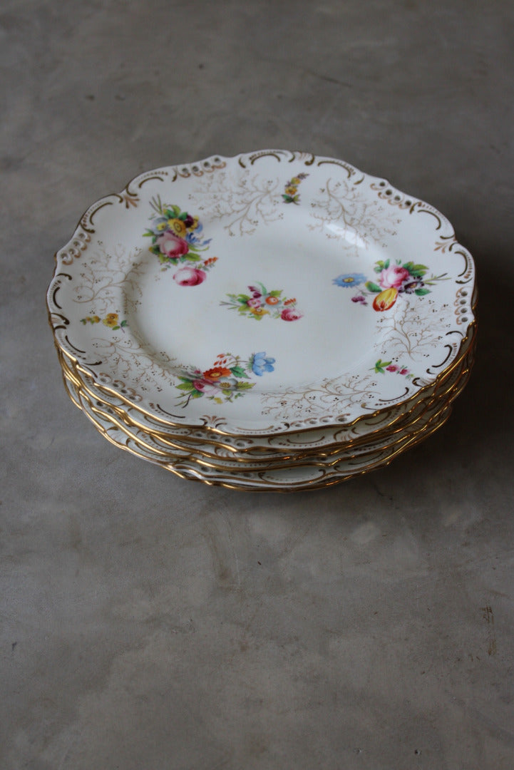 Coalport Pierced Dessert Plates - Kernow Furniture