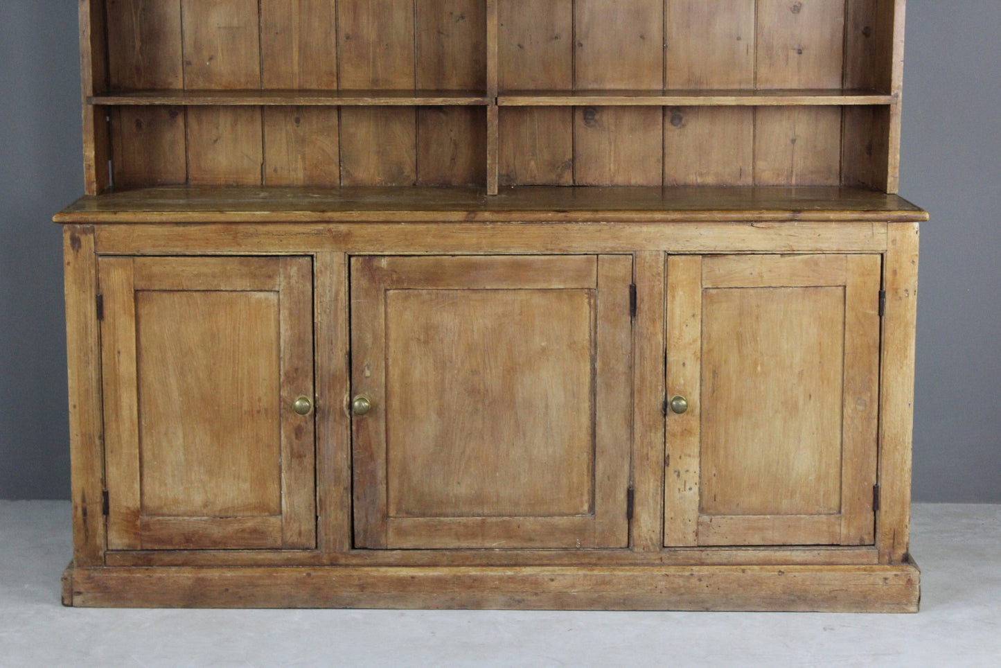 Antique Rustic Pine Dresser - Kernow Furniture