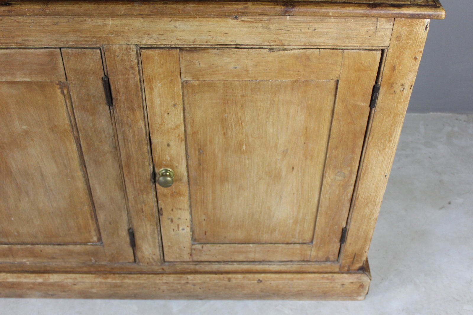 Antique Rustic Pine Dresser - Kernow Furniture