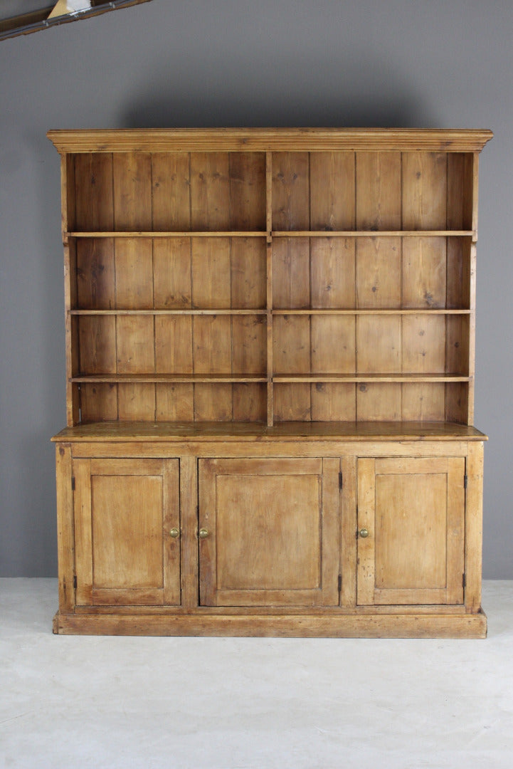 Antique Rustic Pine Dresser - Kernow Furniture