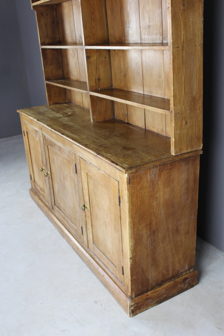 Antique Rustic Pine Dresser - Kernow Furniture