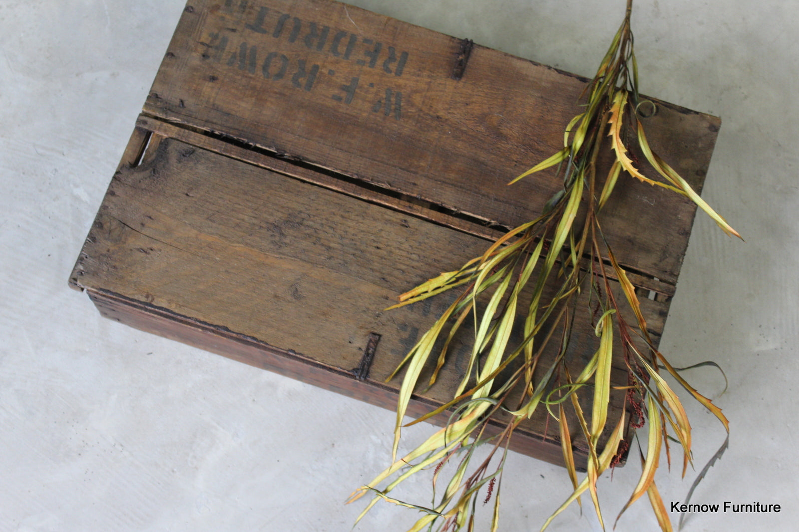 Vintage Wooden Flower Box - Kernow Furniture