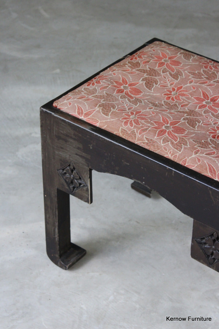 Eastern Style Small Stool - Kernow Furniture