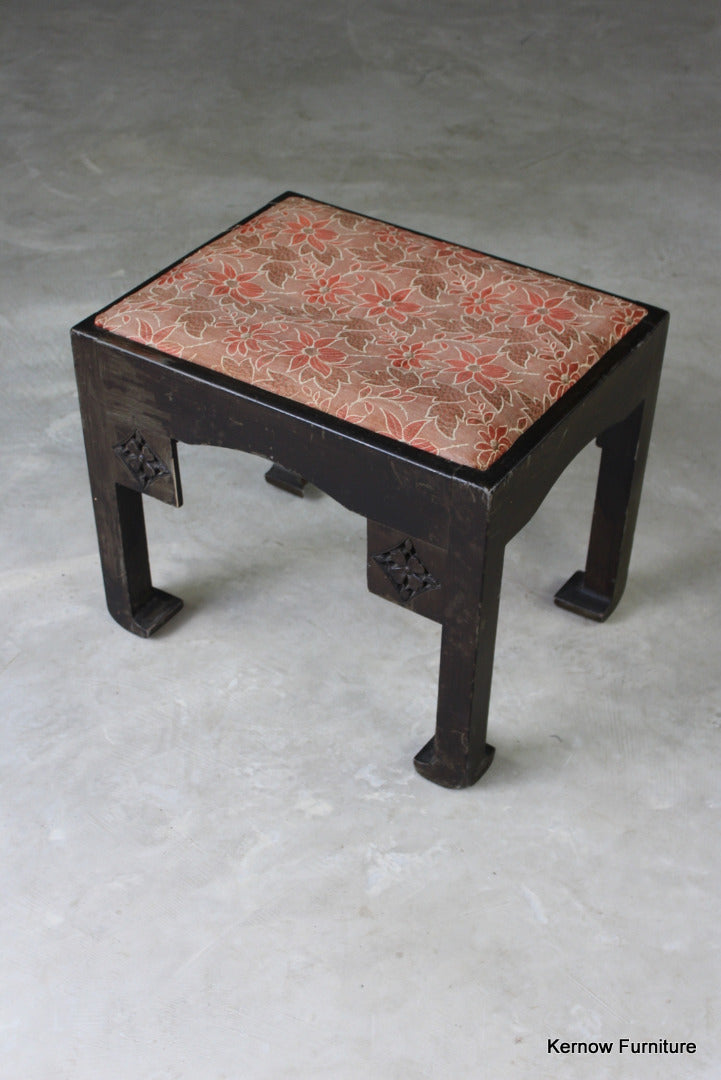 Eastern Style Small Stool - Kernow Furniture