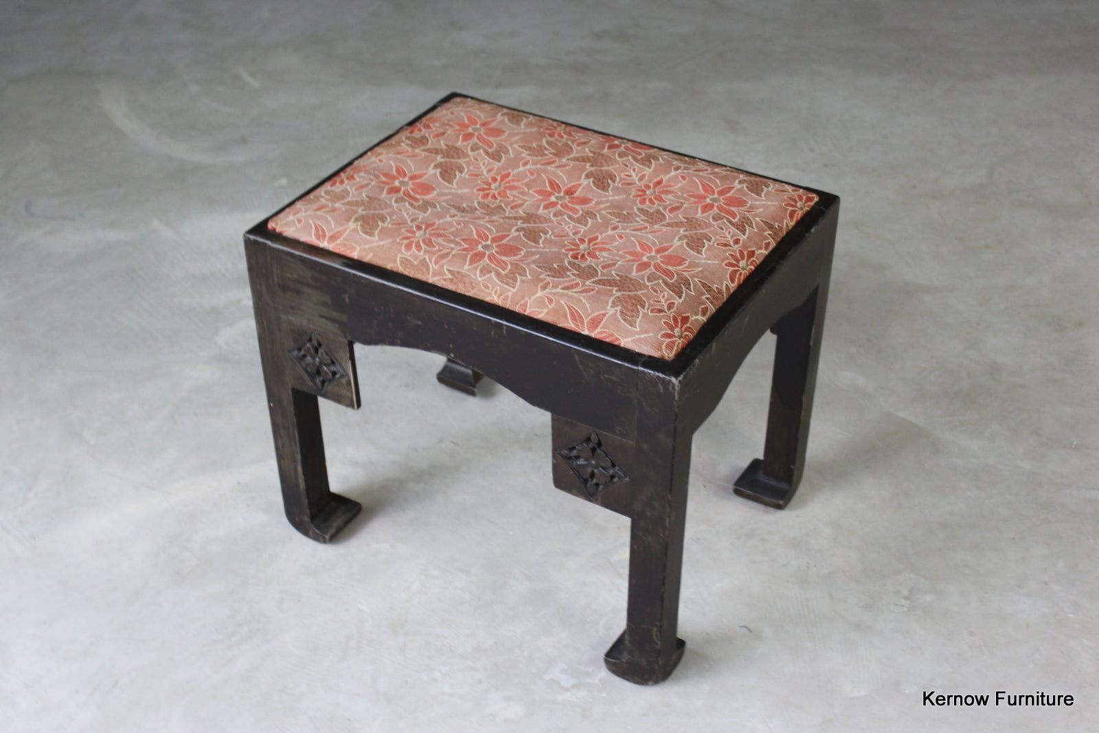 Eastern Style Small Stool - Kernow Furniture