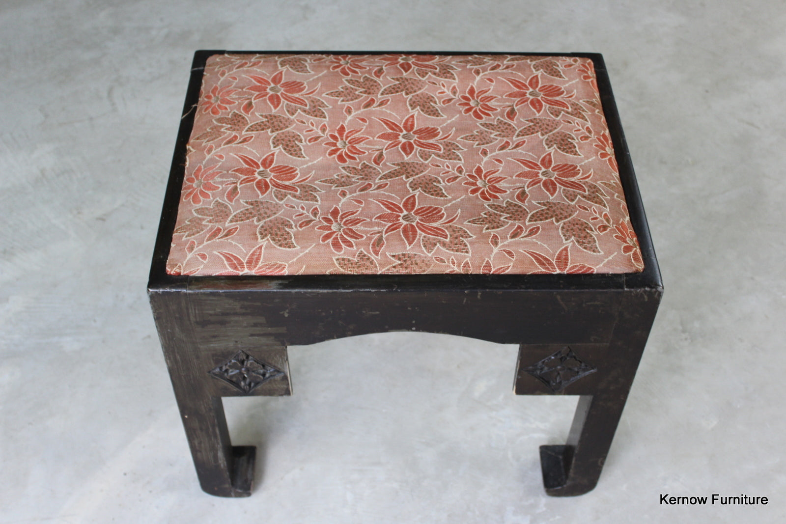 Eastern Style Small Stool - Kernow Furniture