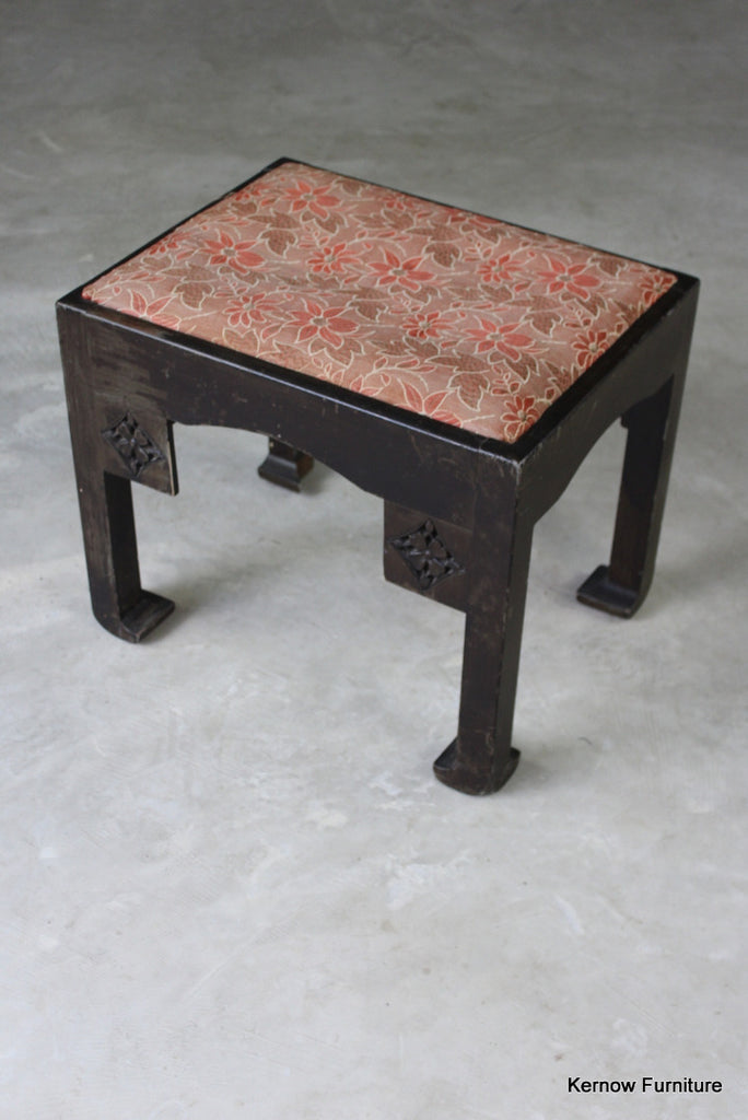 Eastern Style Small Stool - Kernow Furniture