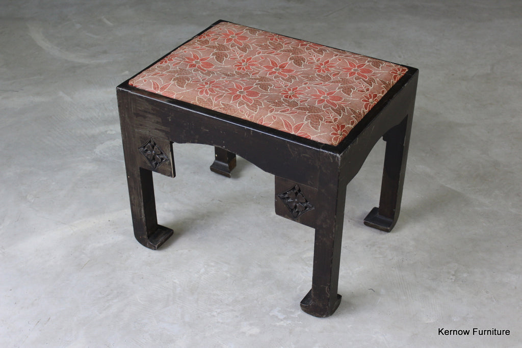 Eastern Style Small Stool - Kernow Furniture
