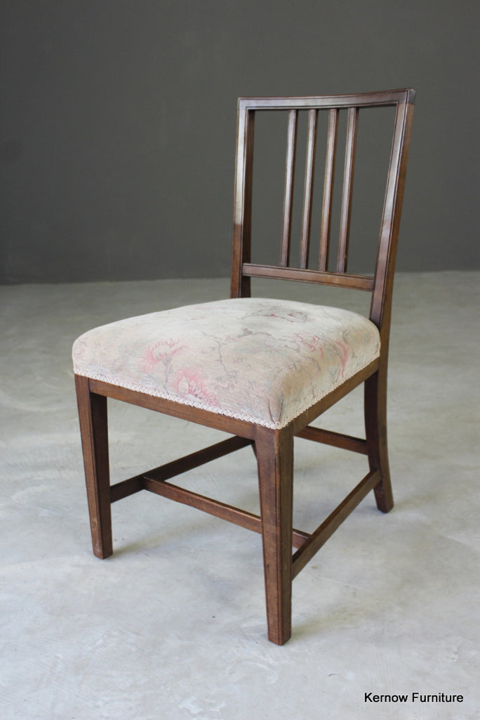 Single Mahogany Dining Chair - Kernow Furniture