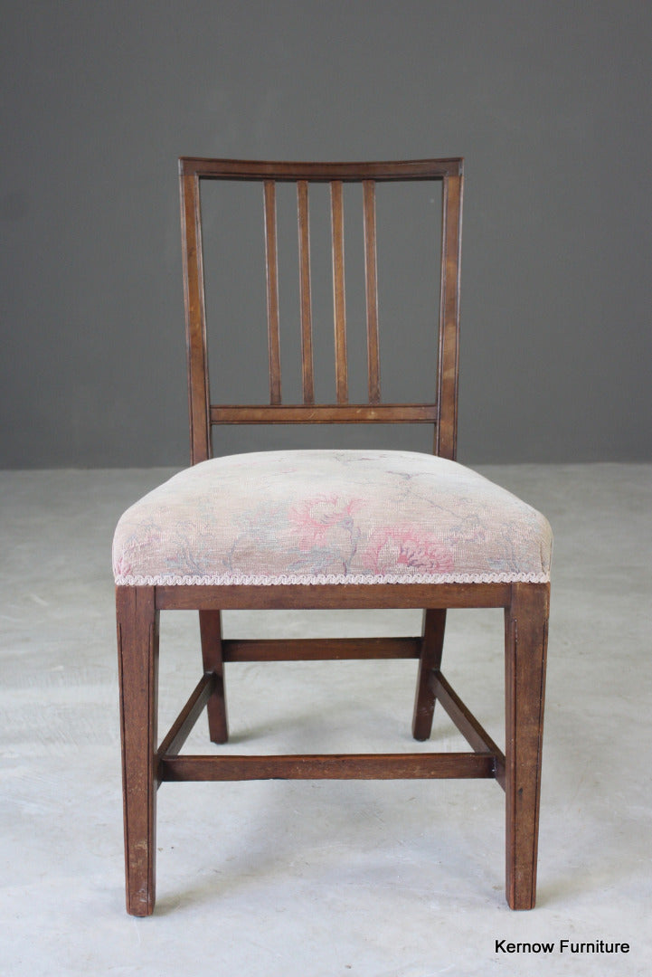 Single Mahogany Dining Chair - Kernow Furniture