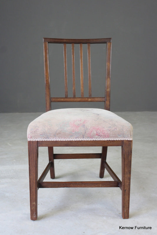 Single Mahogany Dining Chair - Kernow Furniture