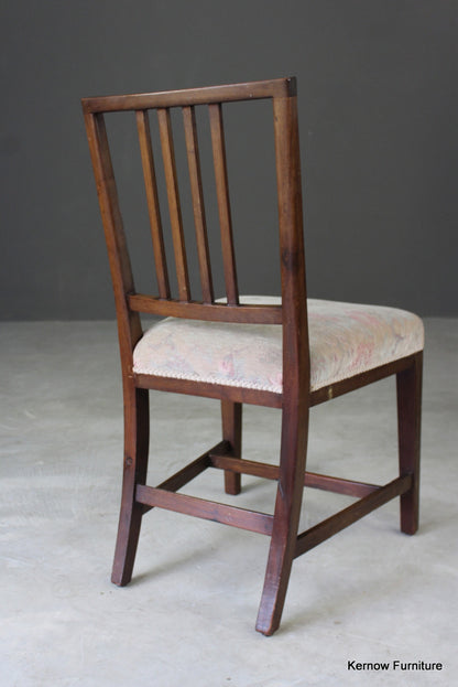 Single Mahogany Dining Chair - Kernow Furniture