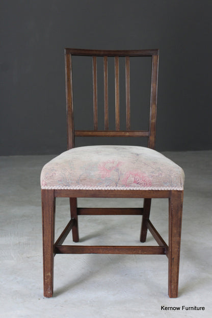 Single Mahogany Dining Chair - Kernow Furniture