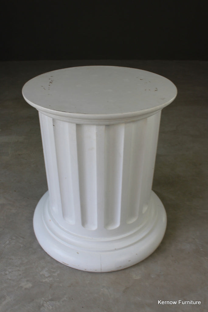 Large Round Painted Column - Kernow Furniture