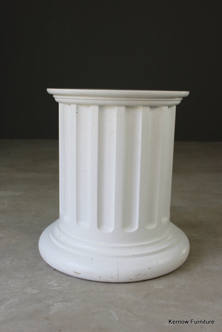 Large Round Painted Column - Kernow Furniture