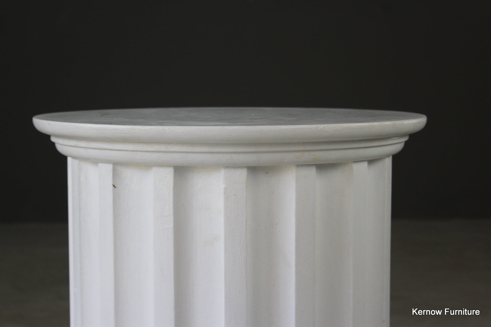 Large Round Painted Column - Kernow Furniture