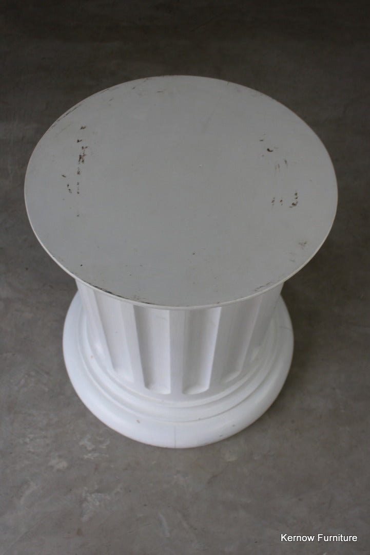 Large Round Painted Column - Kernow Furniture