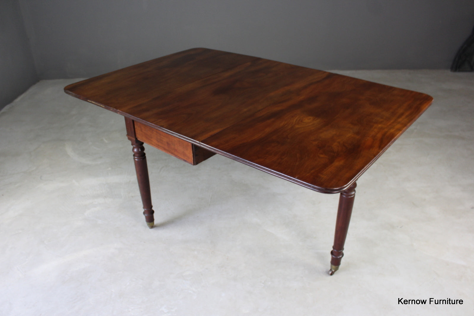 Antique Mahogany Drop Leaf Table - Kernow Furniture