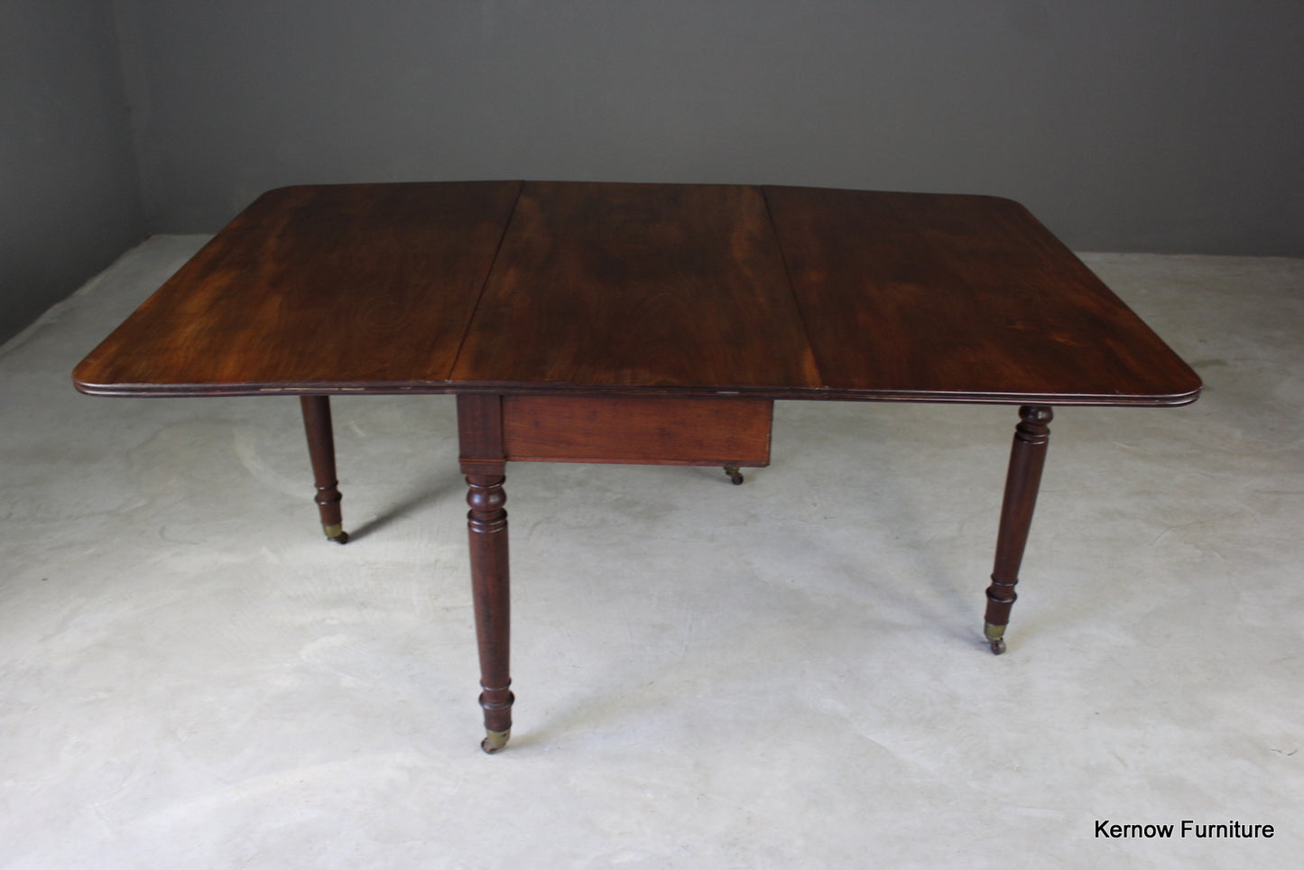 Antique Mahogany Drop Leaf Table - Kernow Furniture