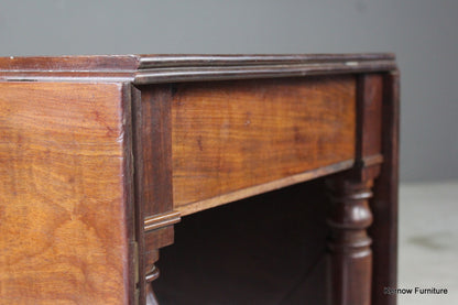 Antique Mahogany Drop Leaf Table - Kernow Furniture