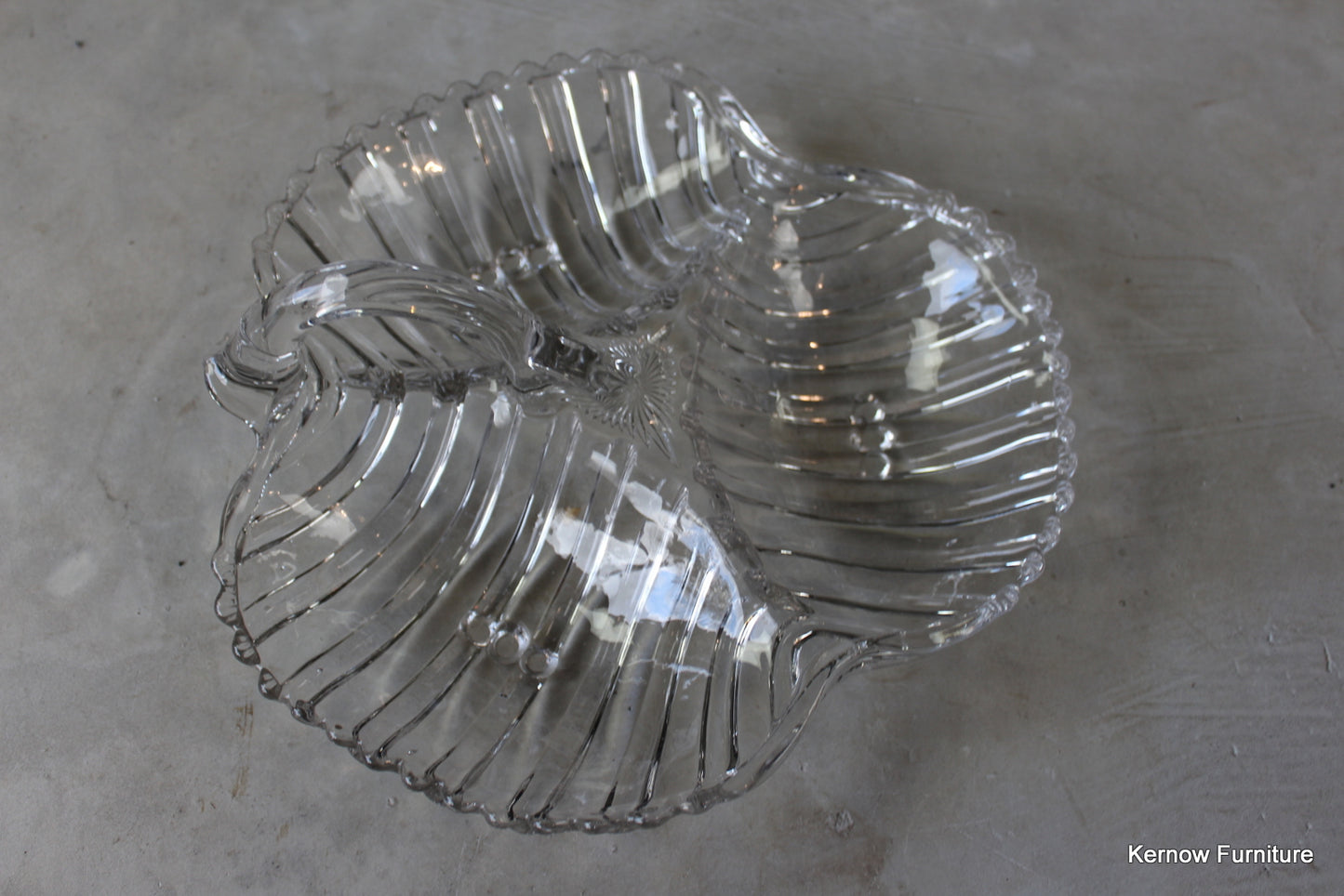 Glass Nibbles Dish - Kernow Furniture