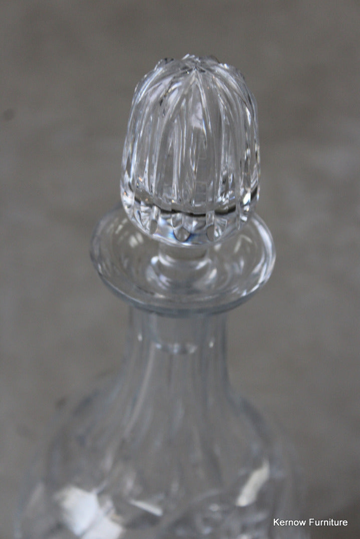 Cut Glass Decanter - Kernow Furniture